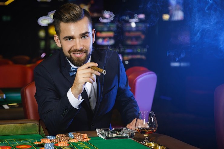 Antarmuka permainan blackjack di mentalslot